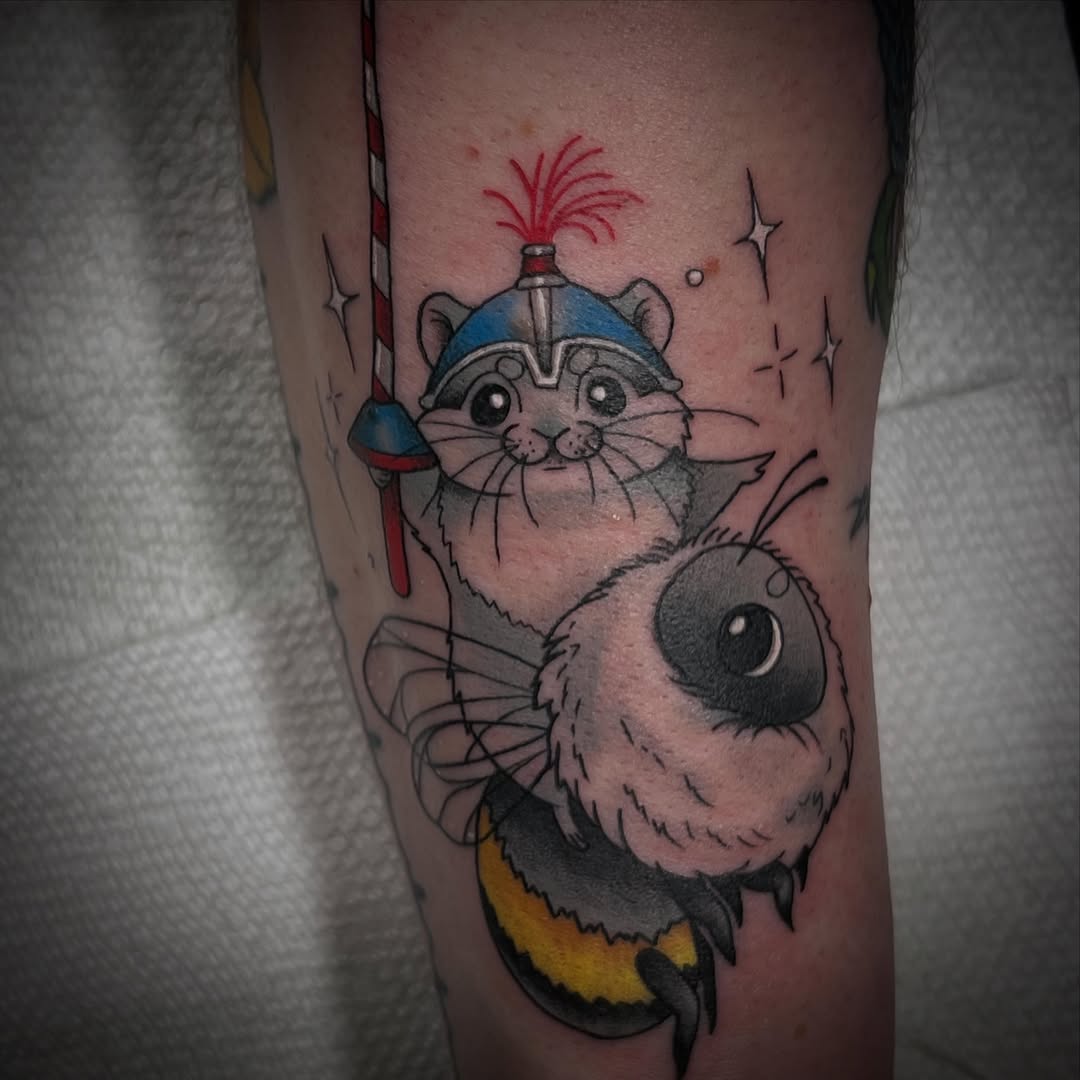 Tattoo by @necromandymods โ new_school