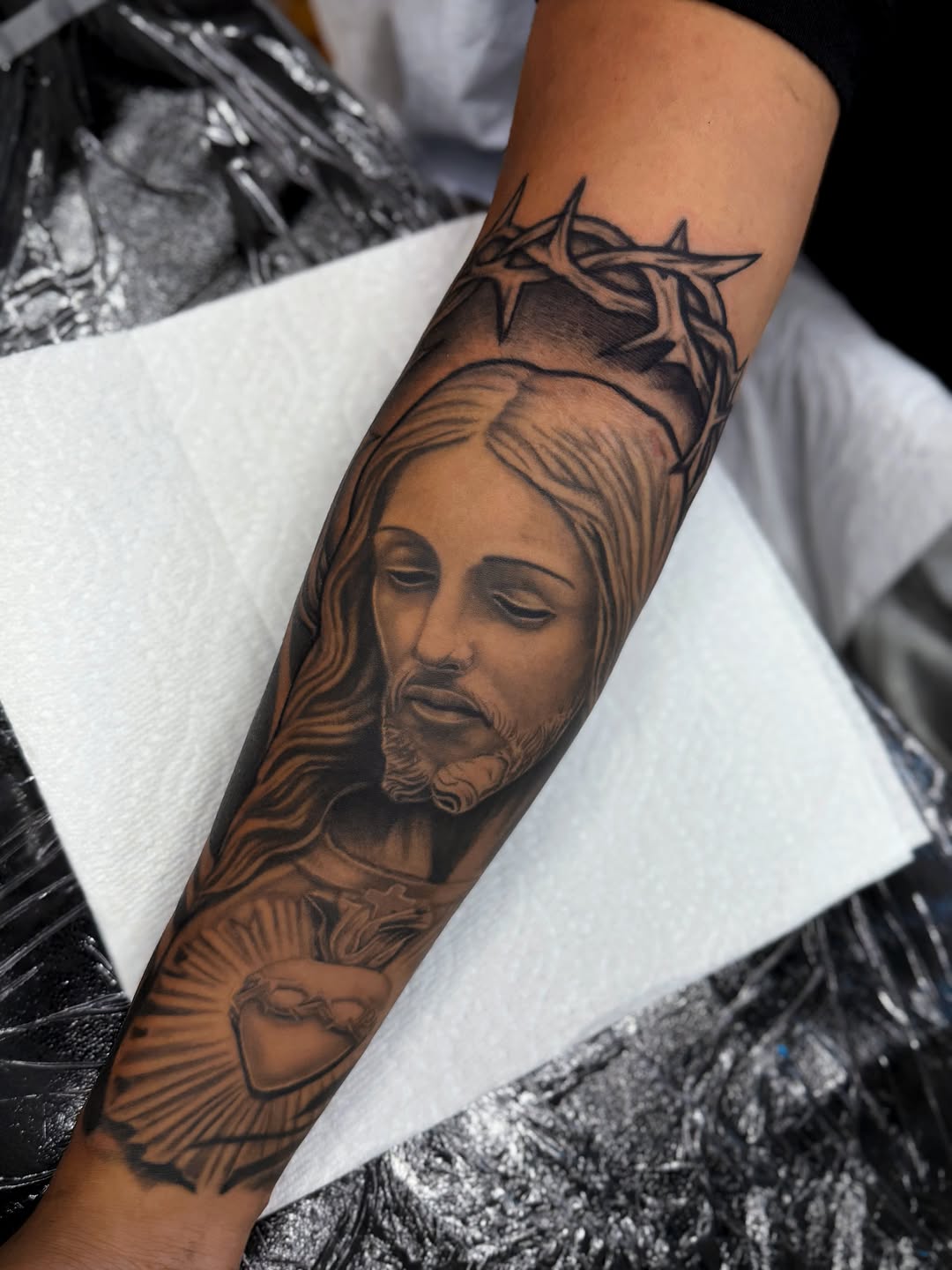 Tattoo by @inkofmine_byleo — realism, black_and_grey