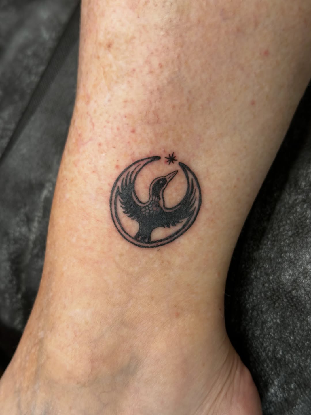 Tattoo by @novelinktattoo — blackwork