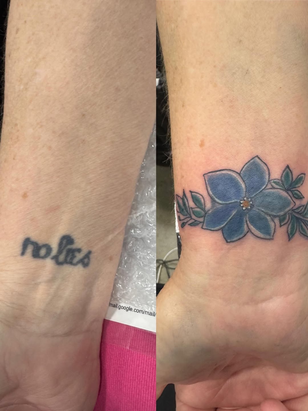 Tattoo by @tattoos_byoso โ fine_line, lettering_script