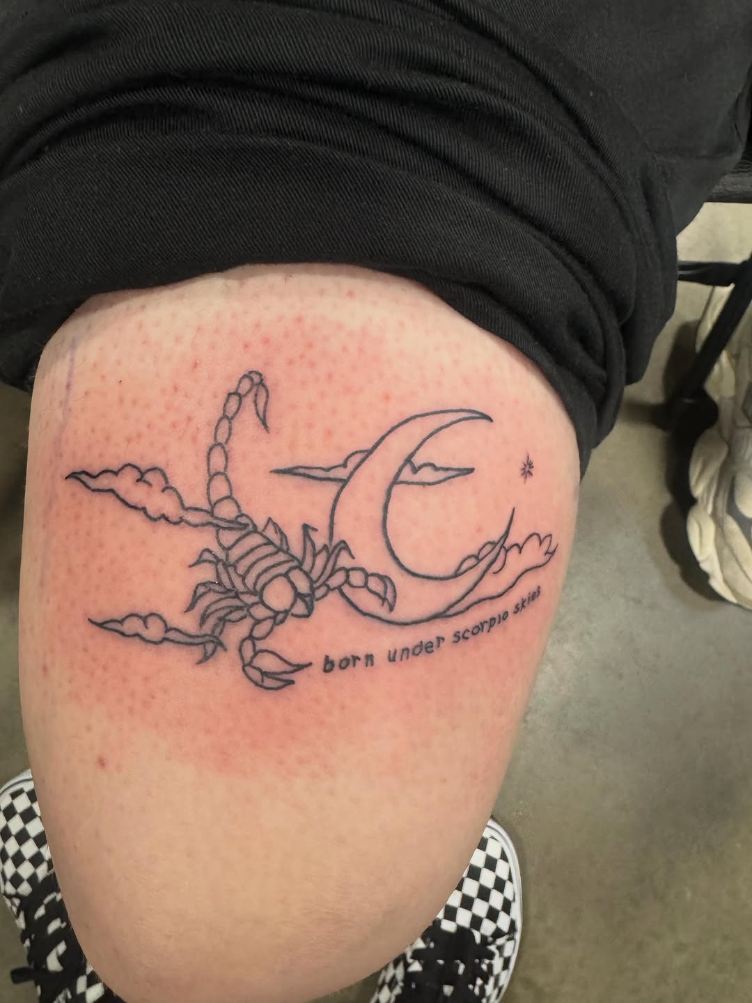 Tattoo by @tattoos_byoso โ fine_line, lettering_script
