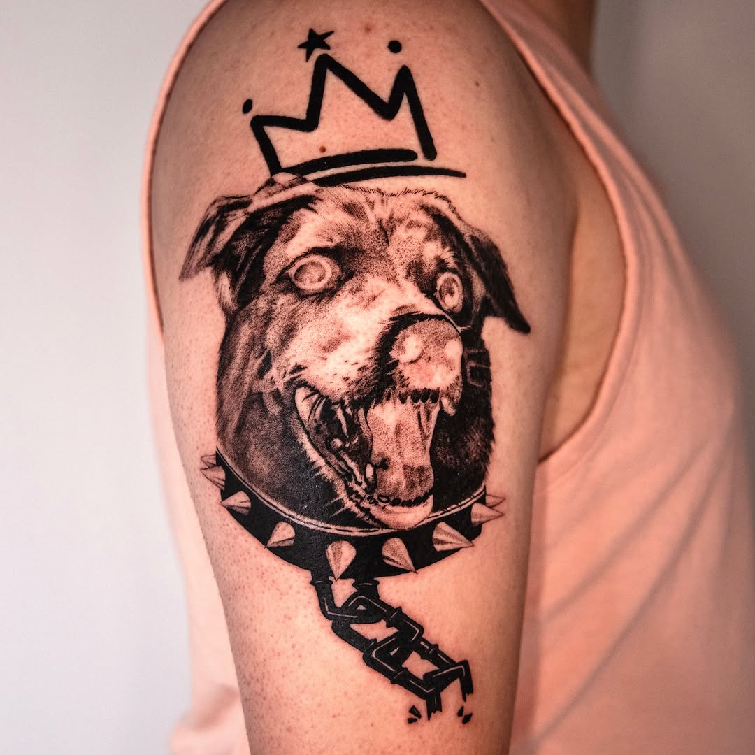Tattoo by @mete.noir — realism, illustrative