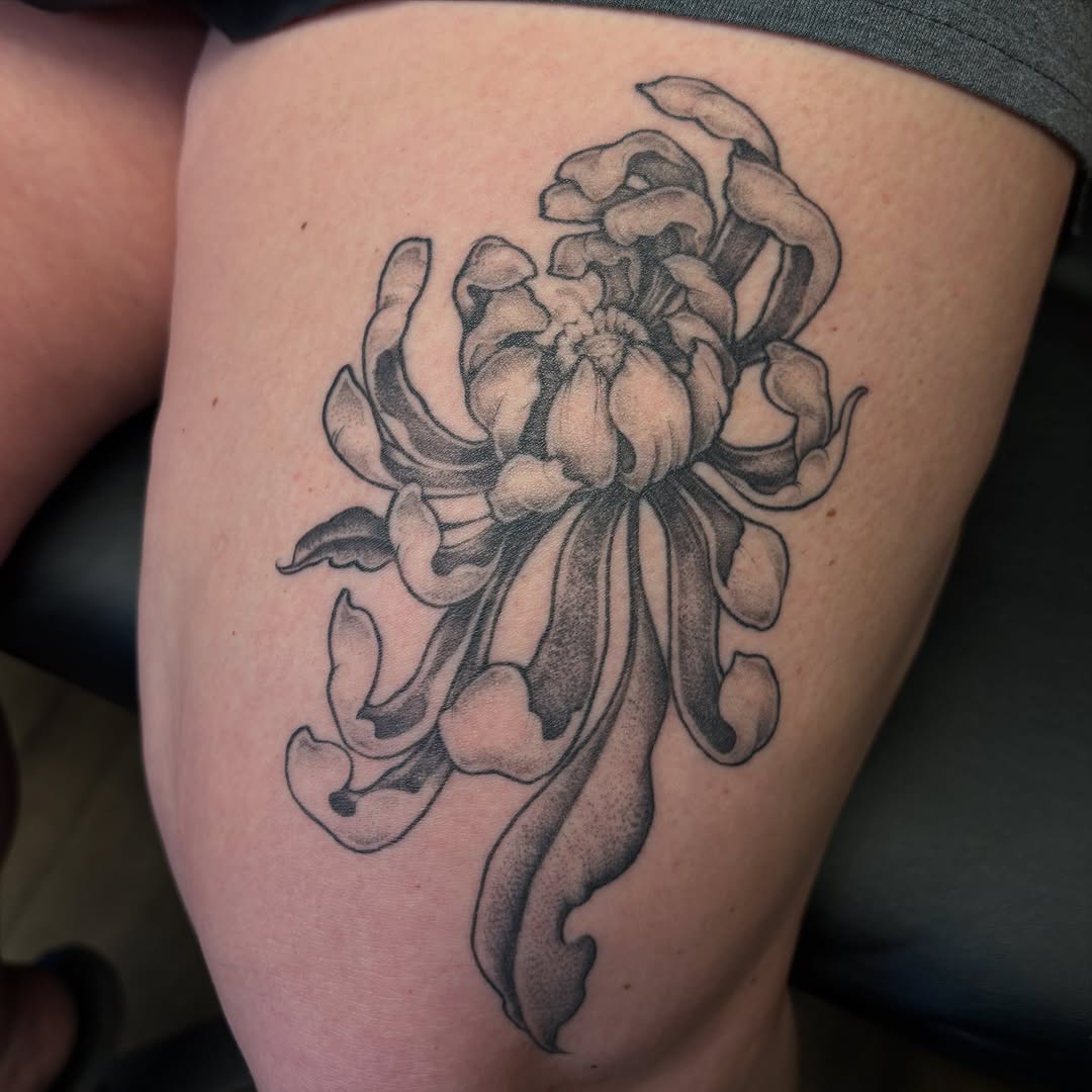 Tattoo by @piscesiscariot11 — black_and_grey, realism