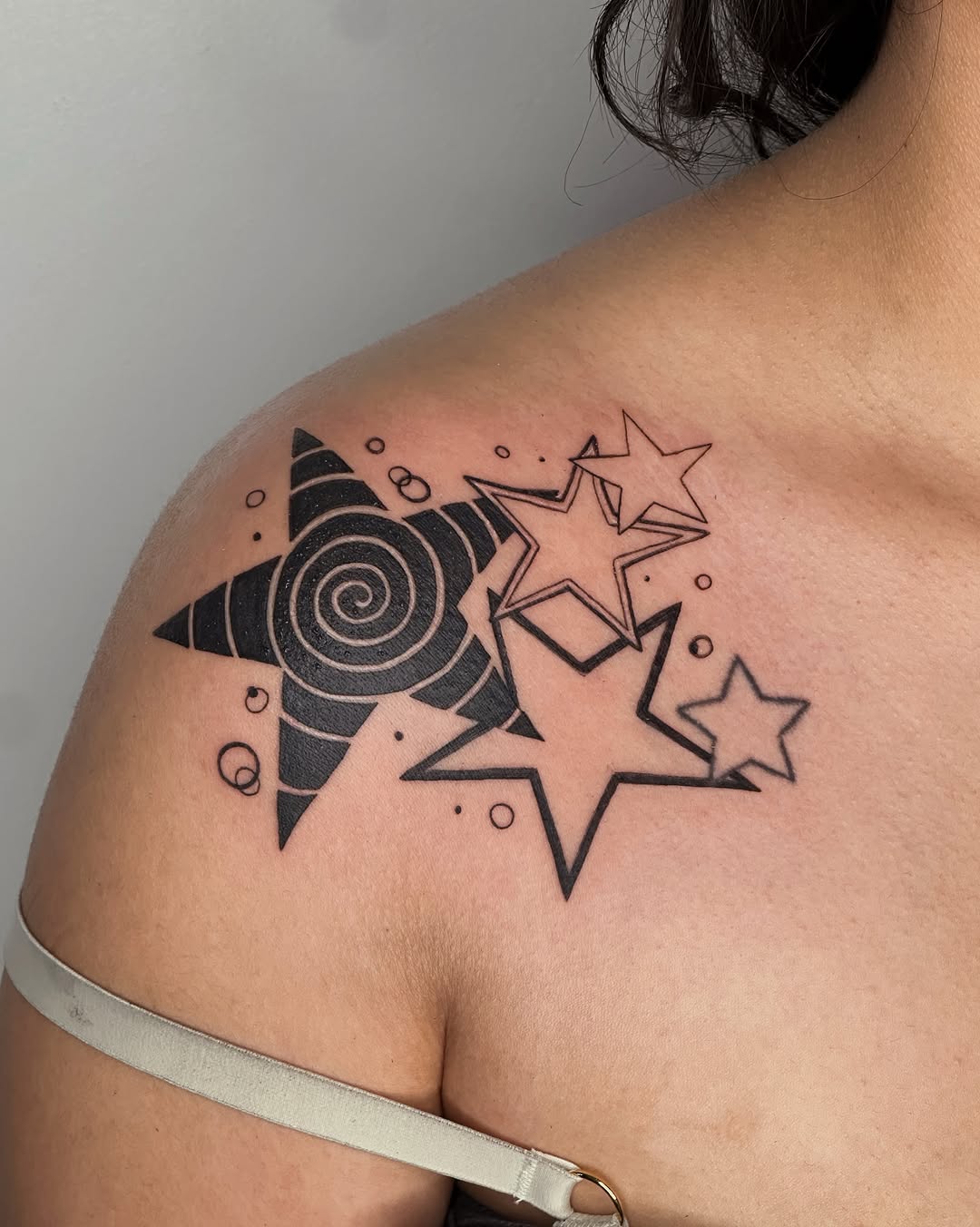 Tattoo by @lilskelevine.tt — geometric, blackwork