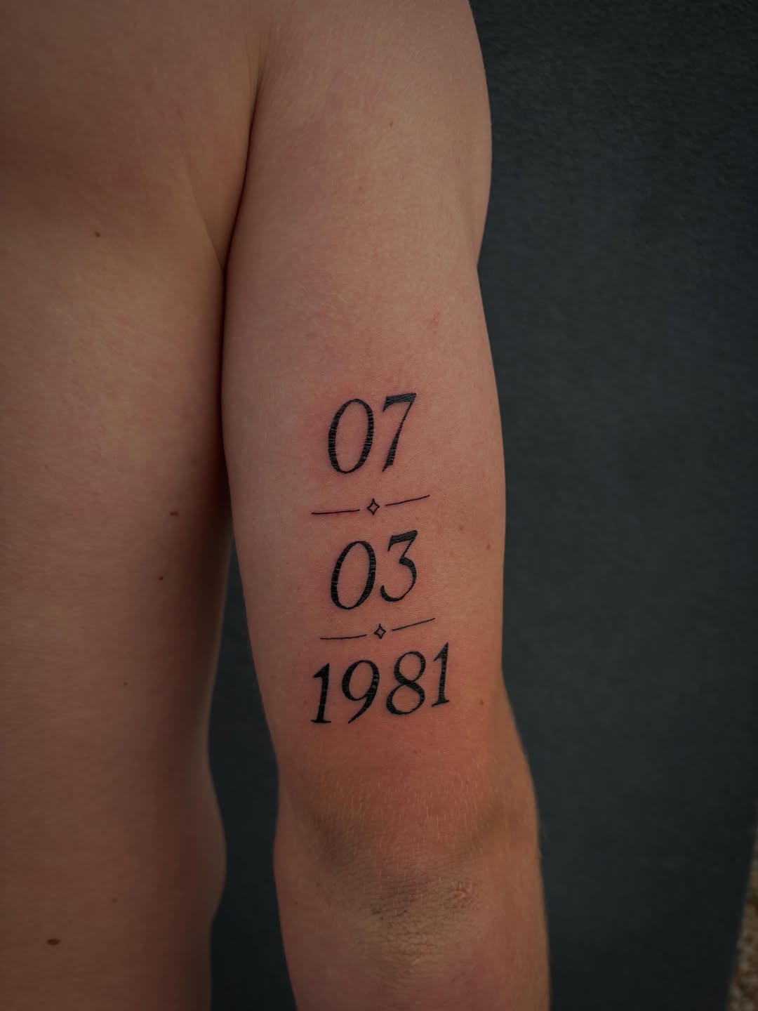 Tattoo by @lilzz_ink โ lettering_script, fine_line