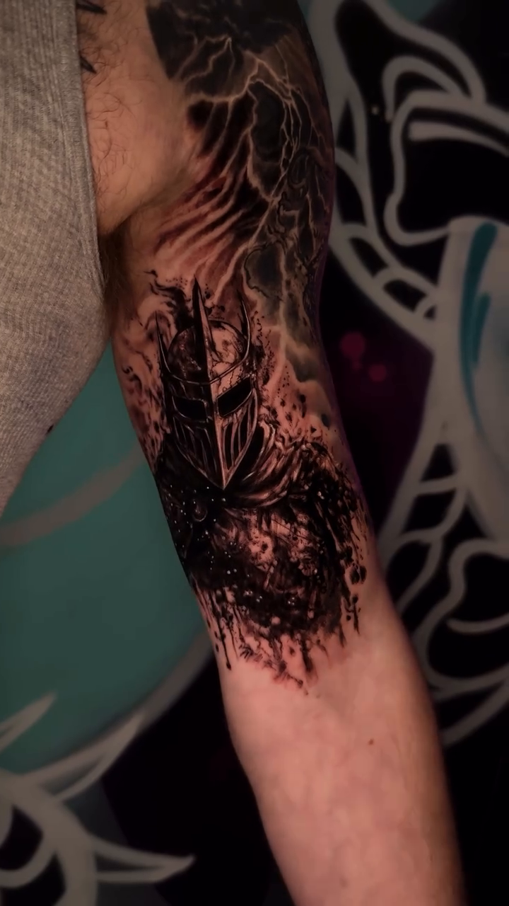 Tattoo by @tattooartbytony — blackwork