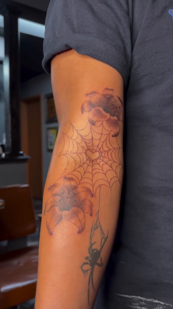 Tattoo by @alanaktatts — illustrative, black_and_grey