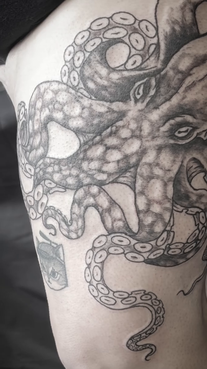 Tattoo by @nautilus.tattoo.studio — black_and_grey, illustrative