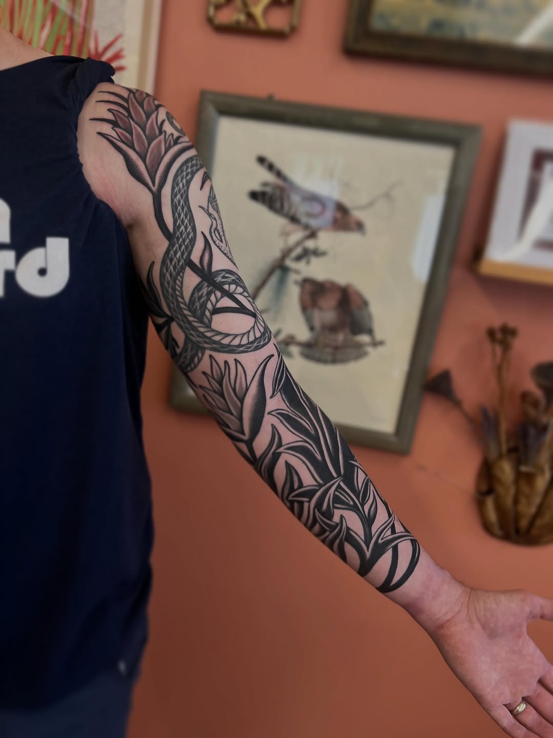 Tattoo by @brookeesutter — black_and_grey, realism