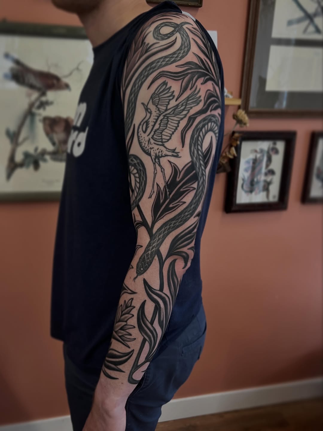 Tattoo by @brookeesutter — black_and_grey, illustrative