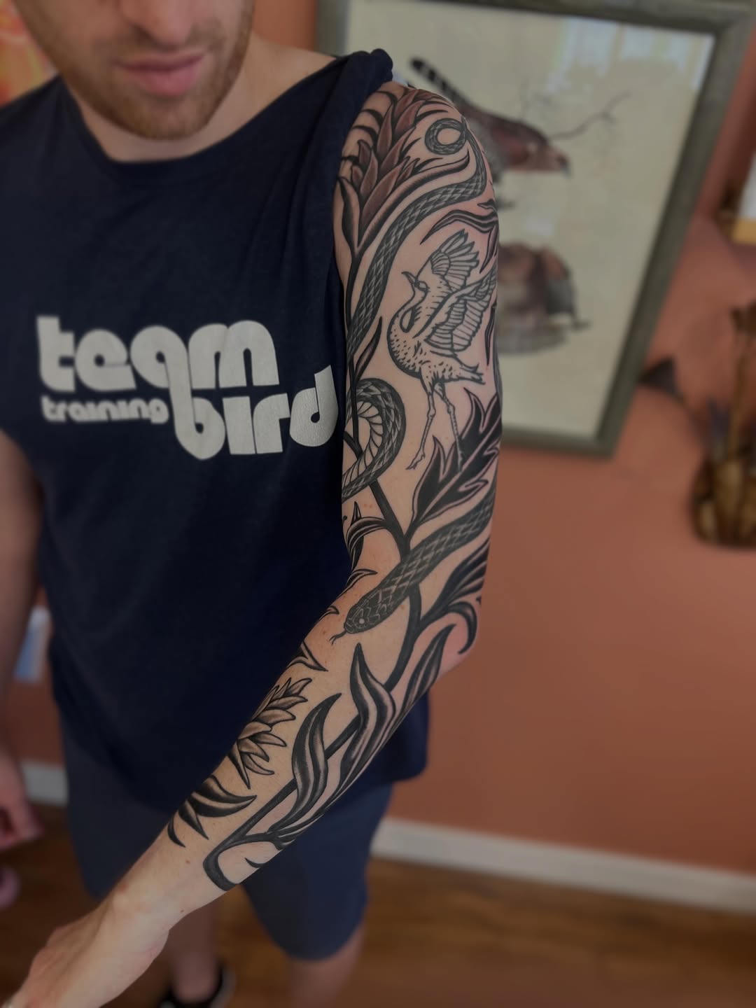 Tattoo by @brookeesutter — black_and_grey, illustrative