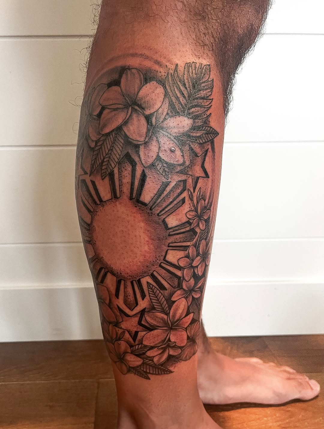 Tattoo by @janellecubatattoo — black_and_grey, illustrative