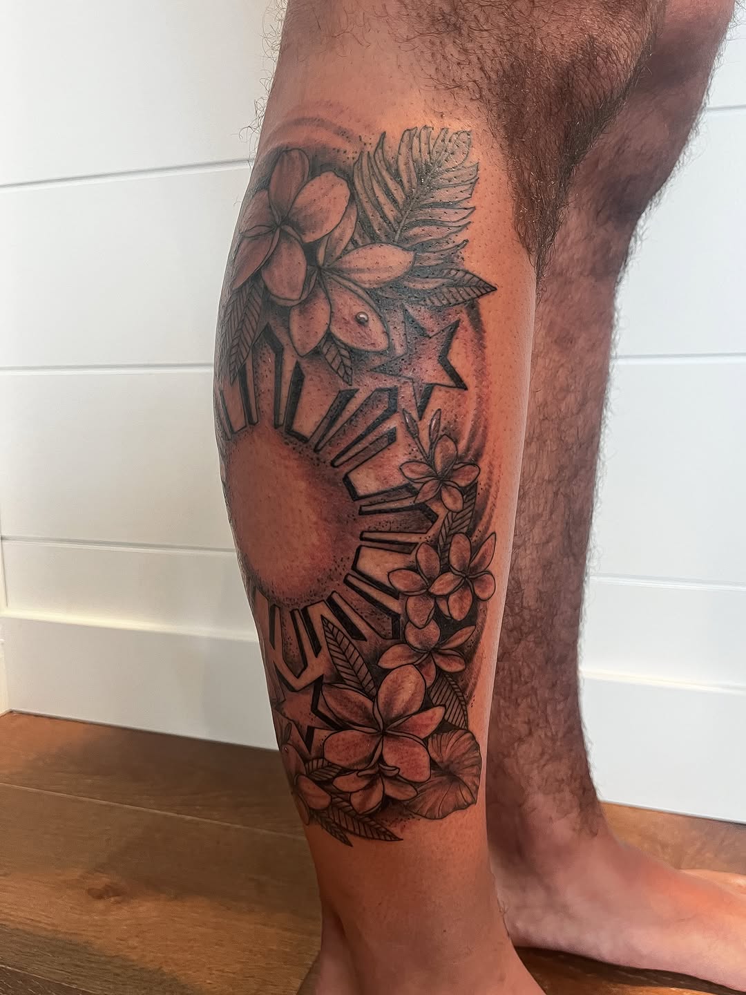 Tattoo by @janellecubatattoo — black_and_grey, illustrative