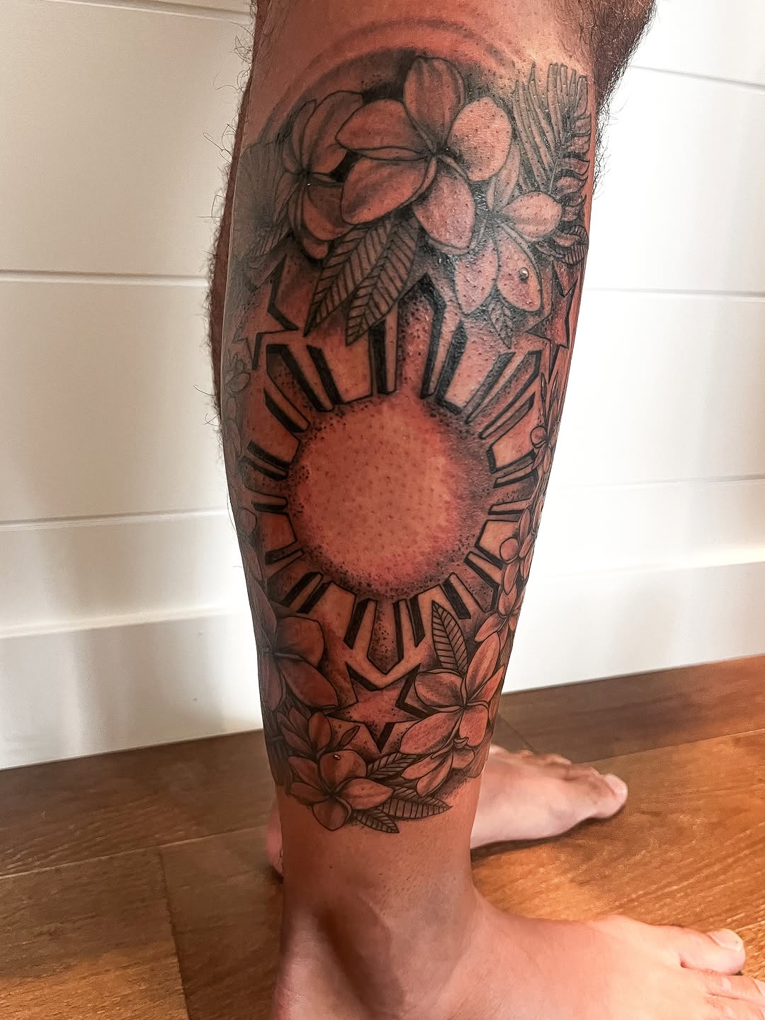 Tattoo by @janellecubatattoo — black_and_grey, illustrative