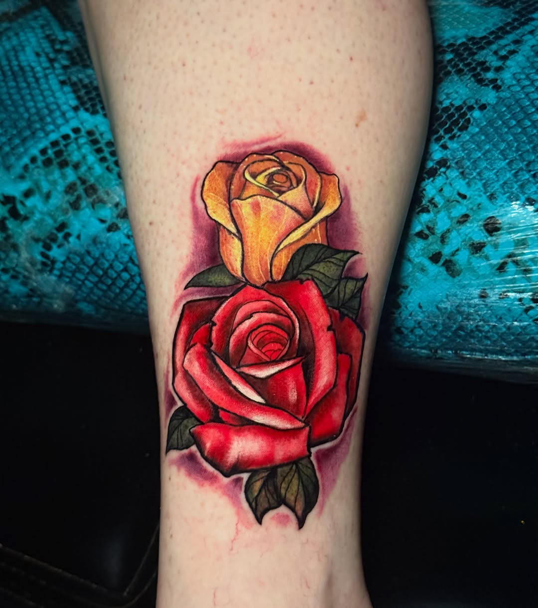 Tattoo by @garrett.morrell — realism, color