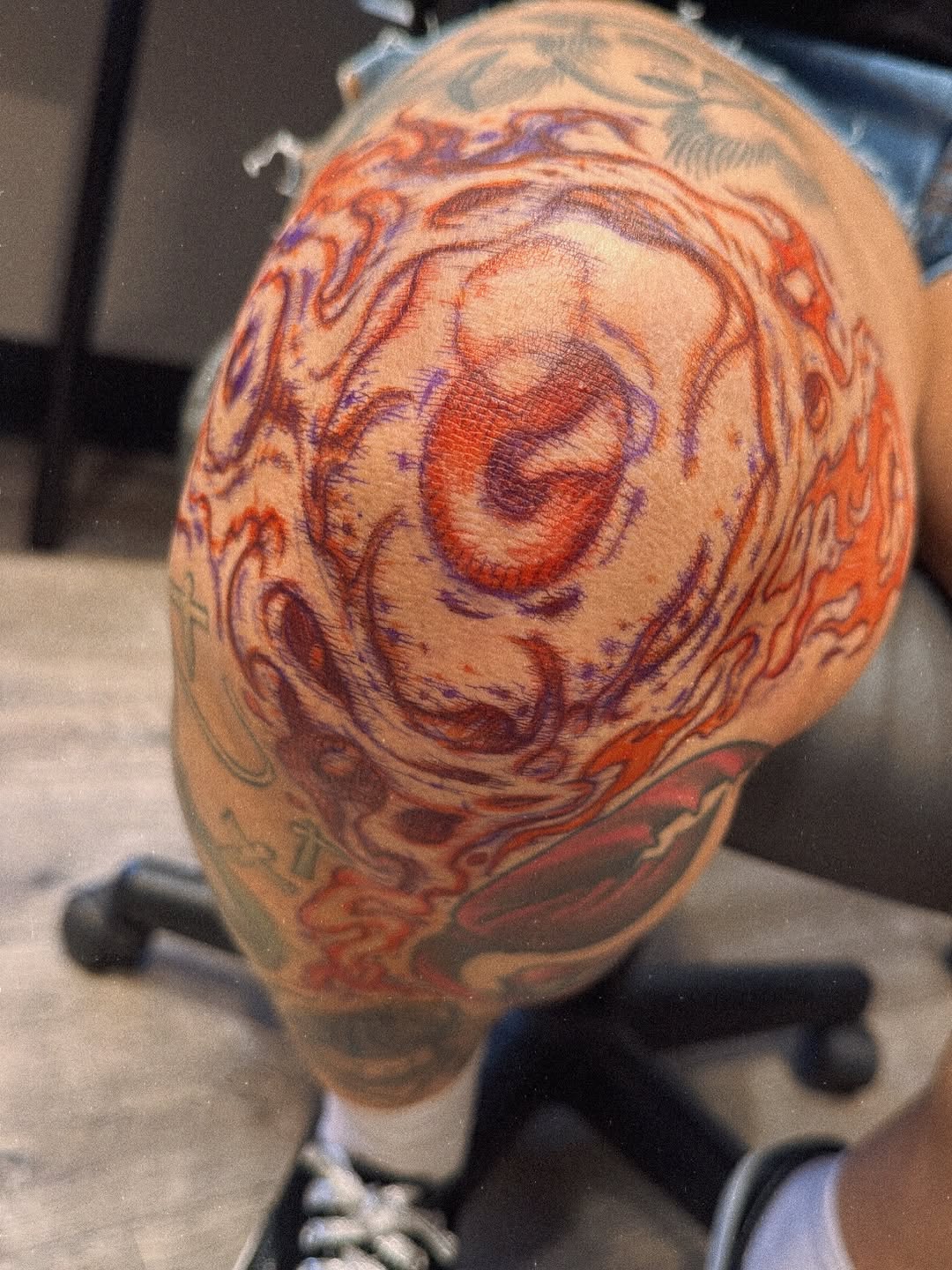 Tattoo by @welpfu β trash_polka