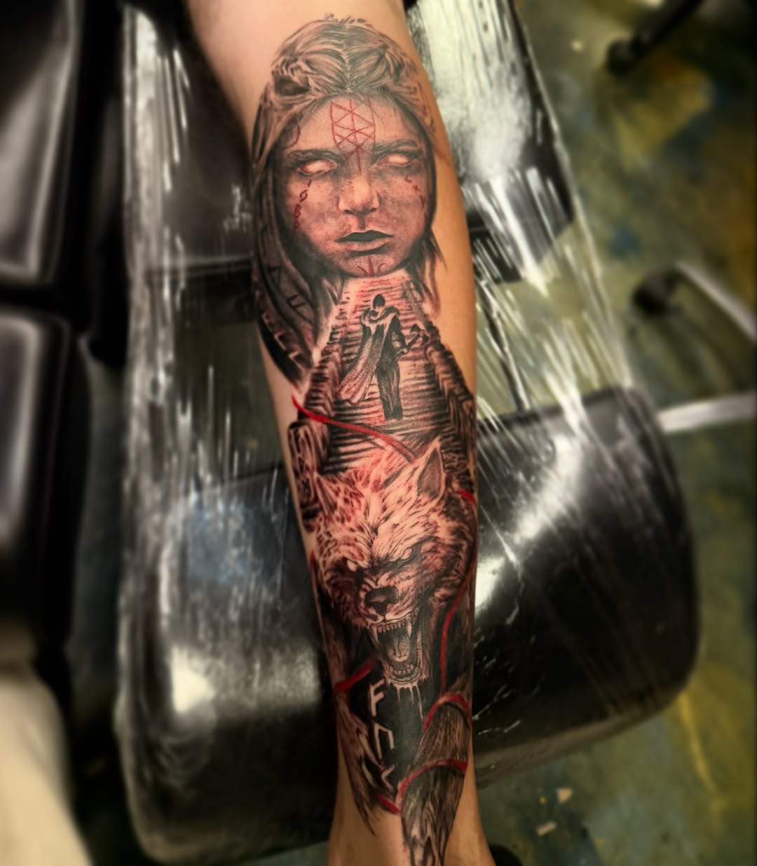 Tattoo by @garrett.morrell — realism, black_and_grey