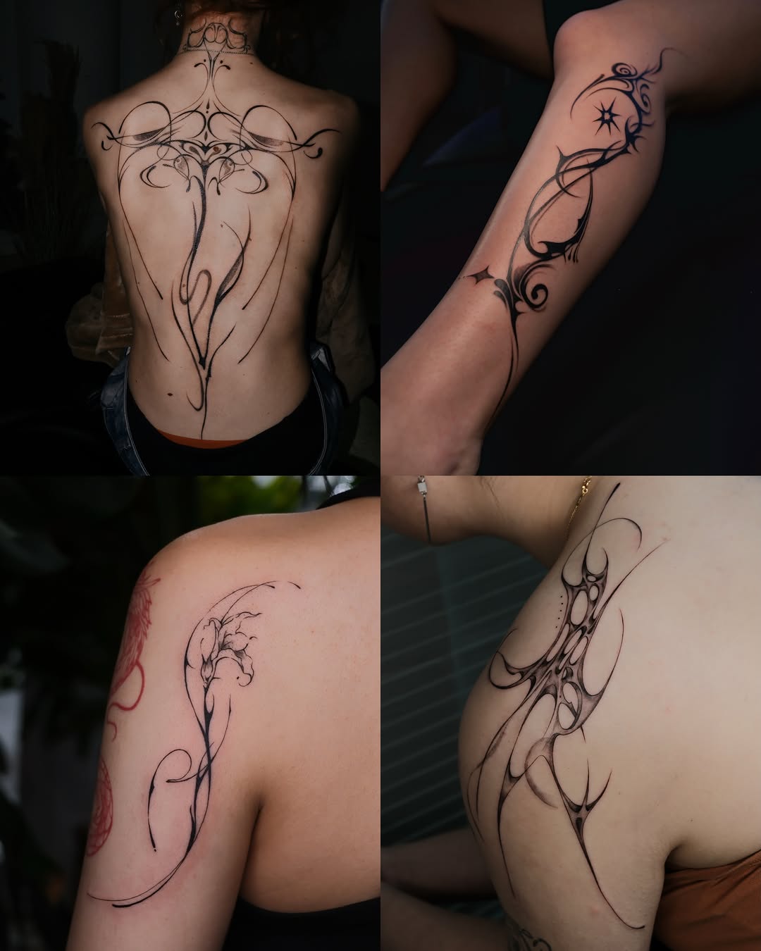 Tattoo by @maimaitatt — blackwork, ornamental