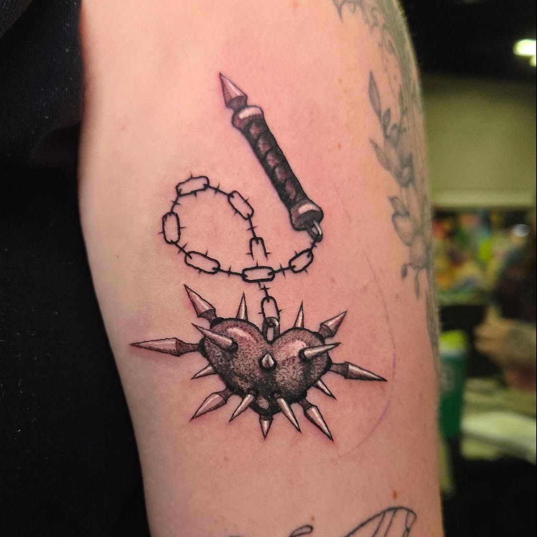 Tattoo by @kristynkayborglum — dark_realism