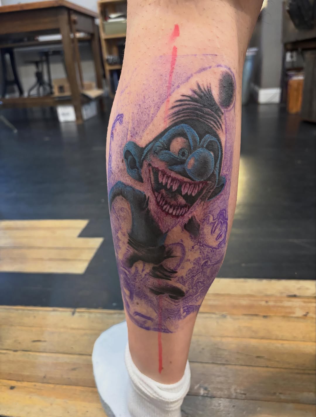 Tattoo by @aubri_aunna_ink — dark_realism