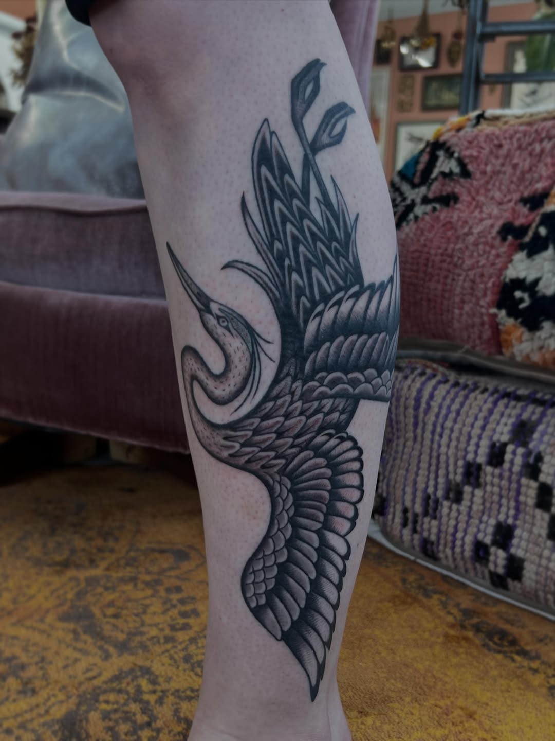 Tattoo by @brookeesutter — black_and_grey, realism