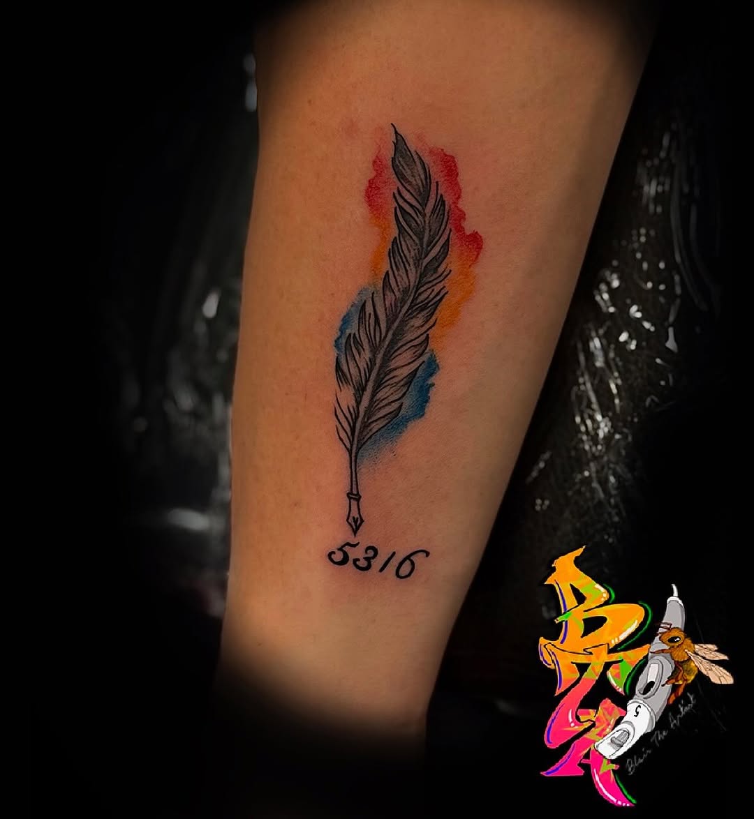 Tattoo by @blairtheartist — watercolor