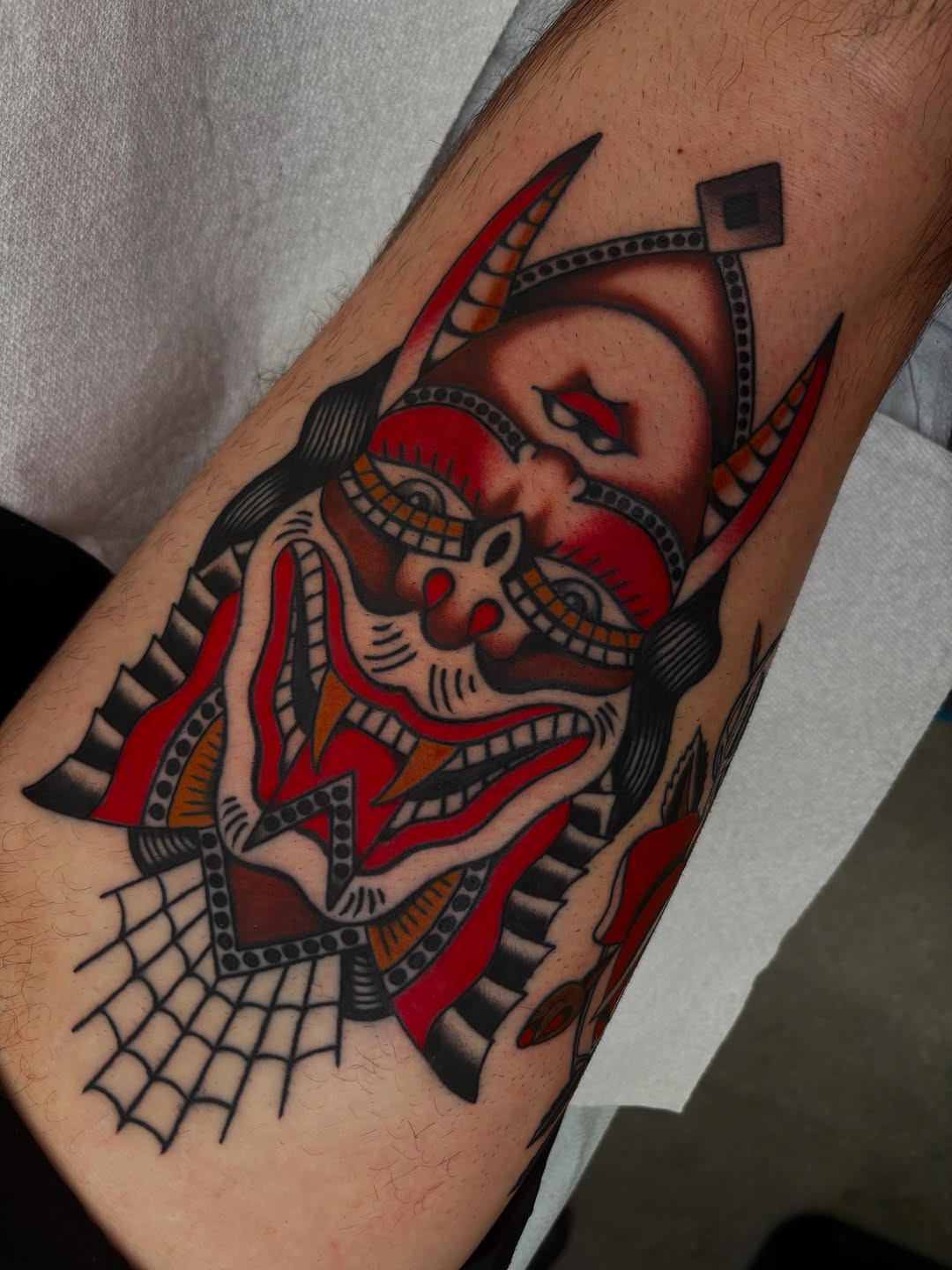 Tattoo by @cleepstattoo — american_traditional, illustrative