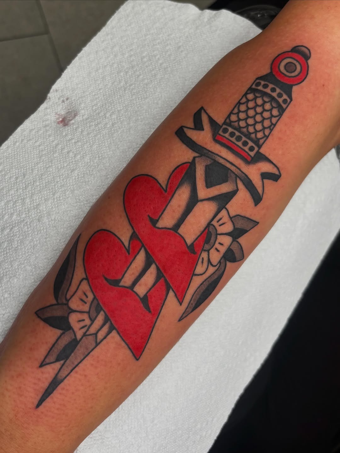 Tattoo by @cleepstattoo — american_traditional, illustrative