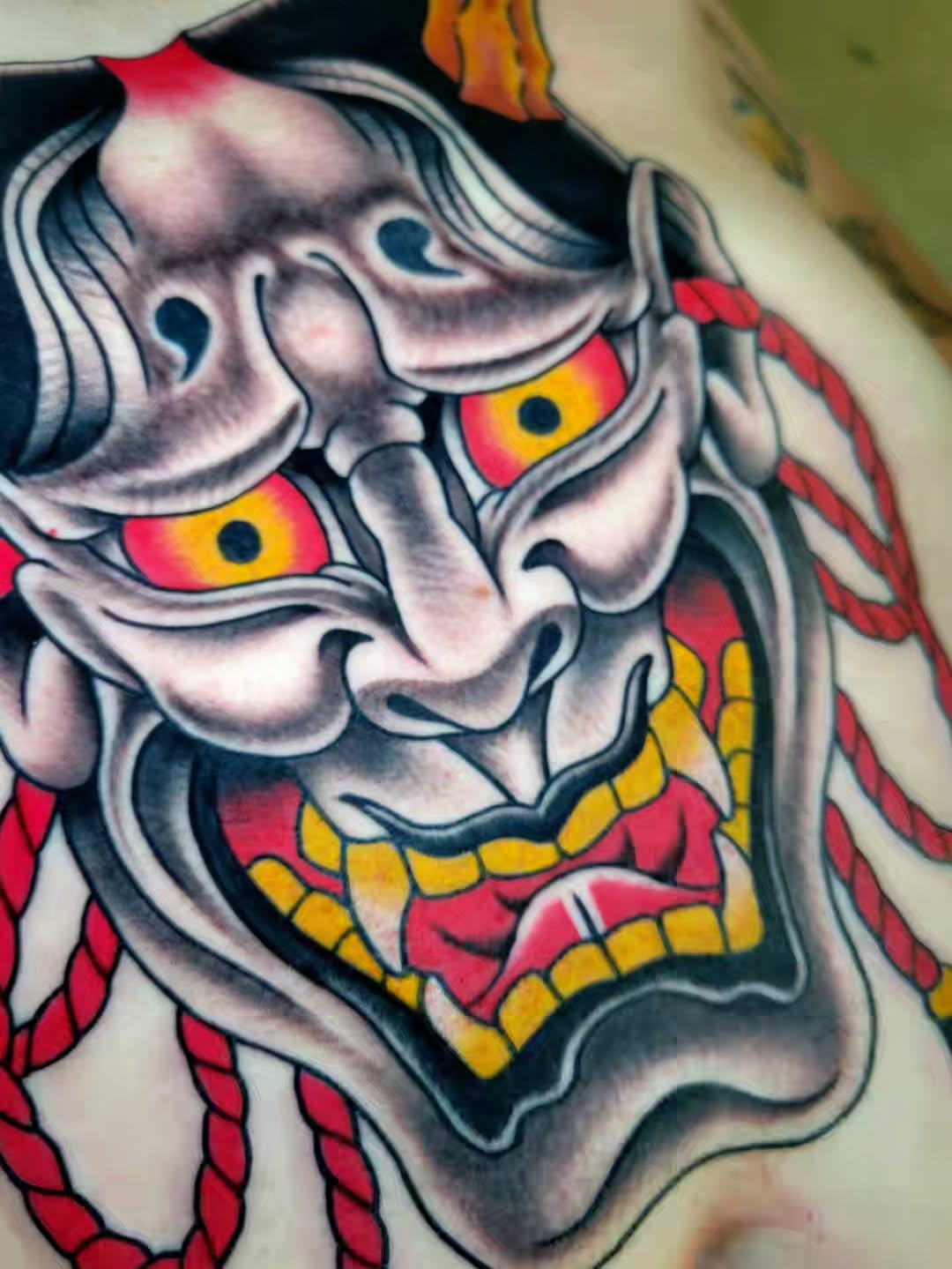 Tattoo by @jake.emery.tattoo — japanese_irezumi, black_and_grey