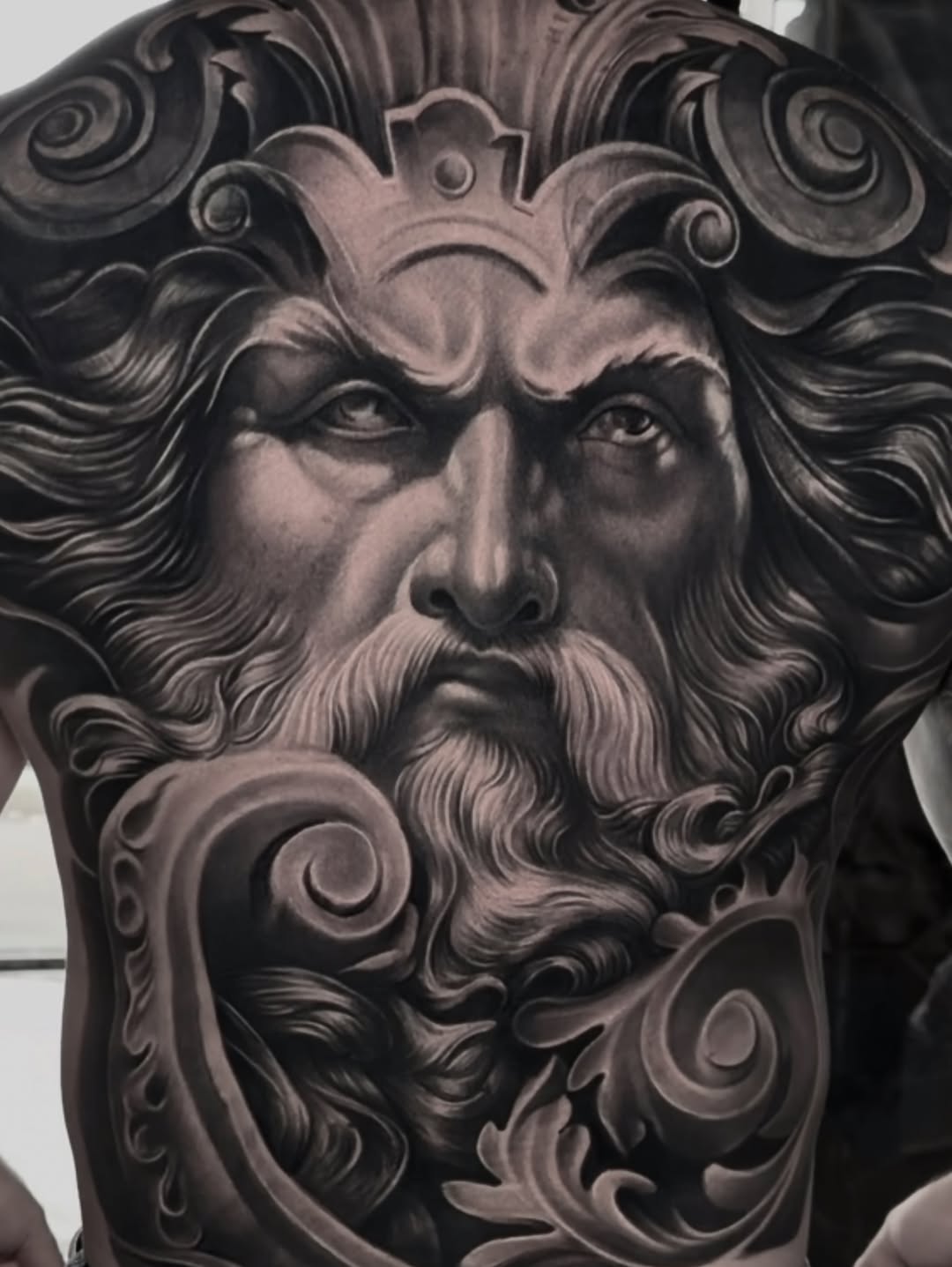 Tattoo by @4evertattoo_ink β realism, black_and_grey