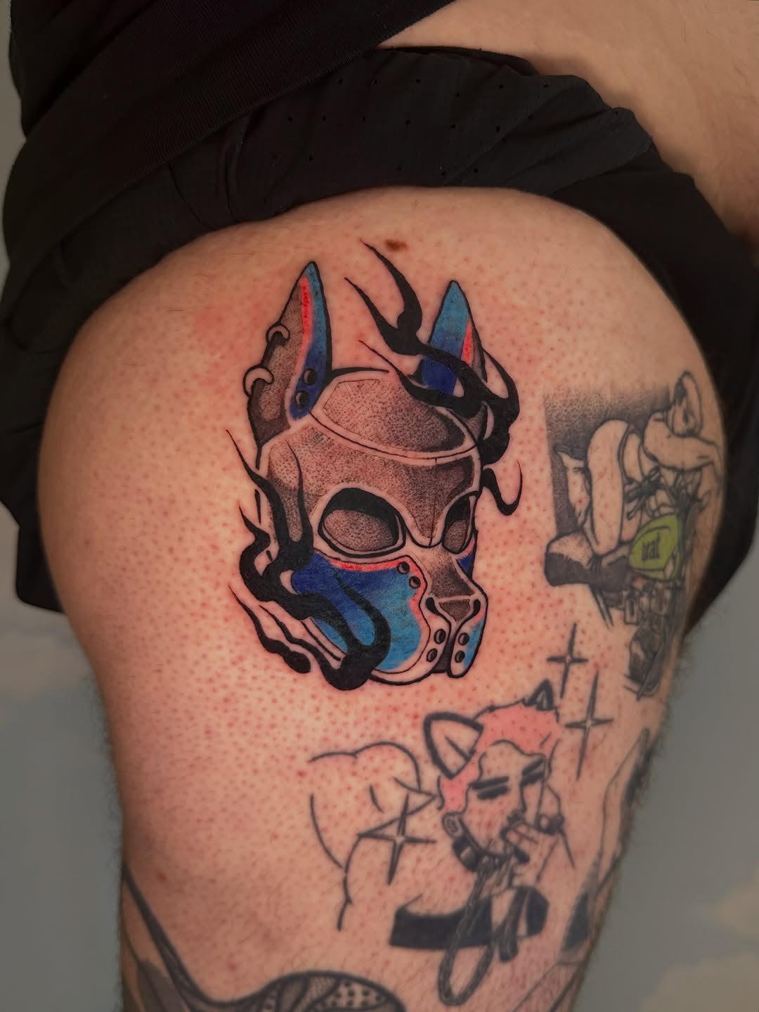 Tattoo by @deggy_tattoo โ new_school, blackwork