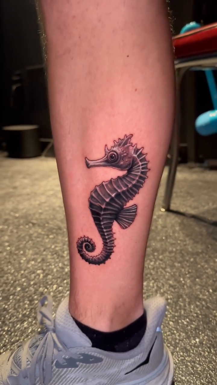 Tattoo by @tazz.tattoo — realism, black_and_grey