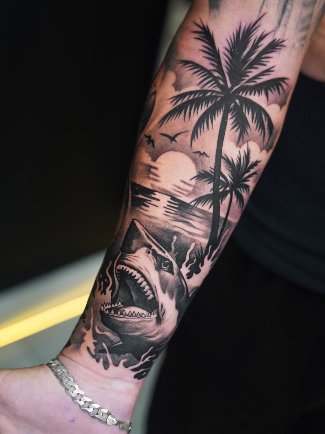 Tattoo by @artemtom — black_and_grey, realism
