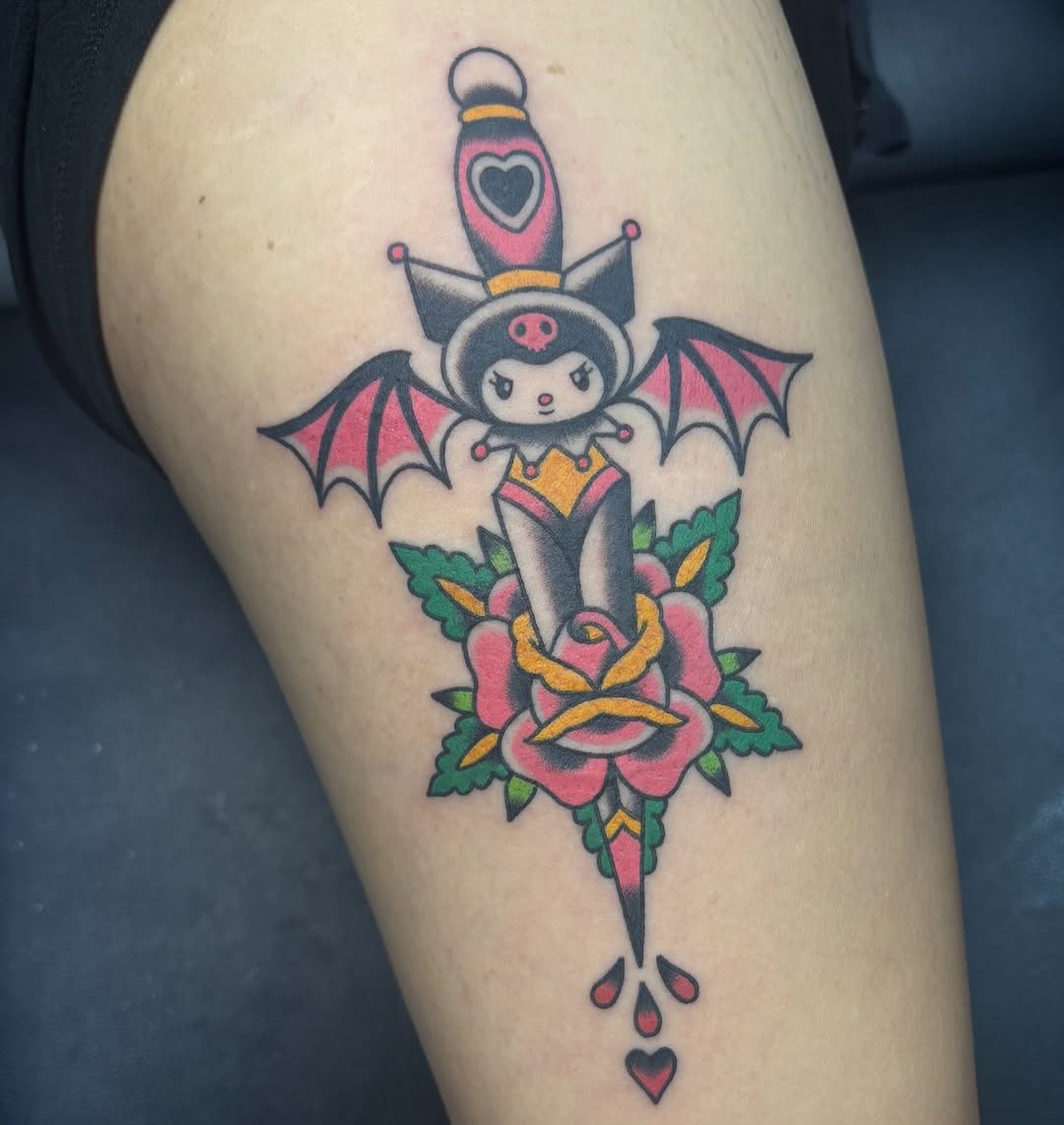 Tattoo by @taylor_einan โ american_traditional, neo_traditional