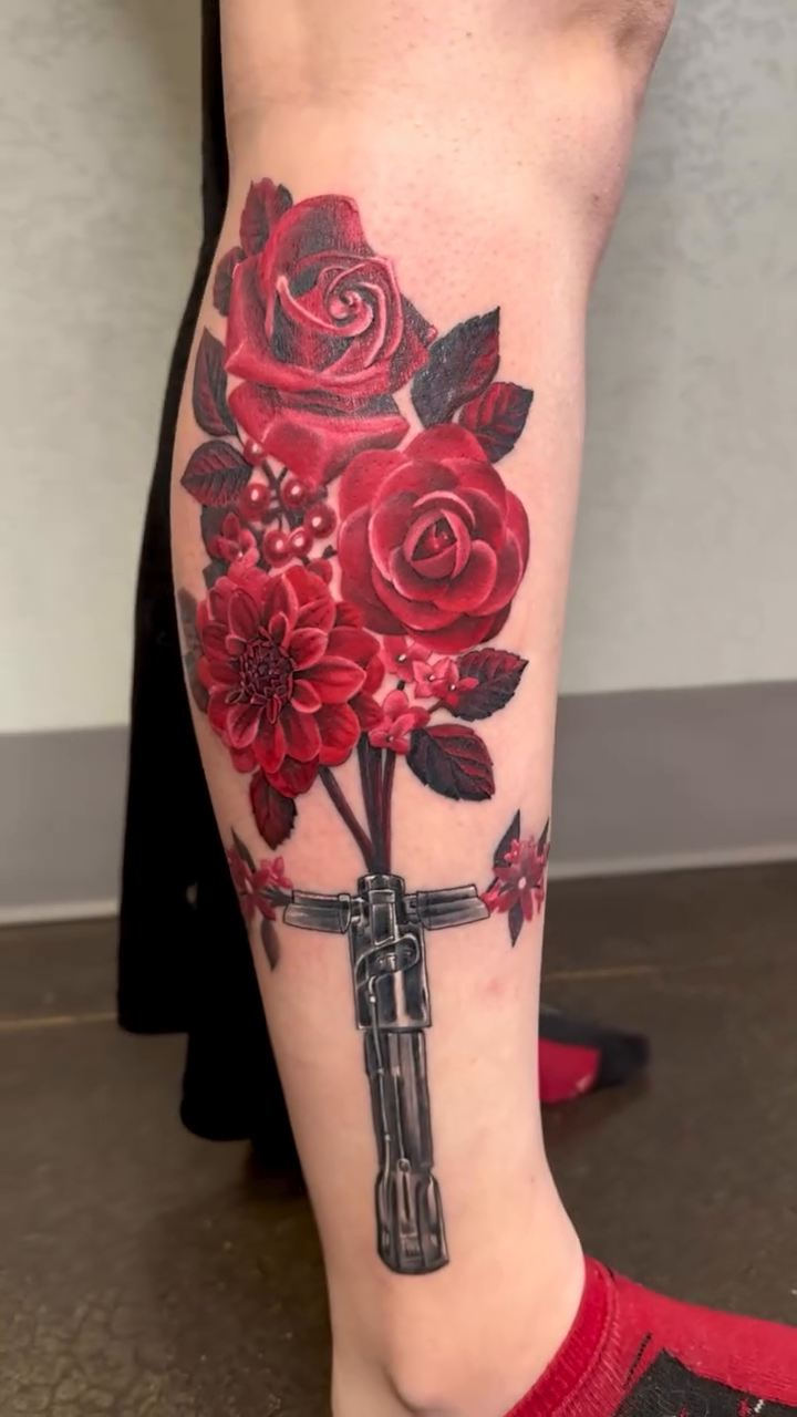 Tattoo by @janelleenvytattoo โ realism, dark_realism
