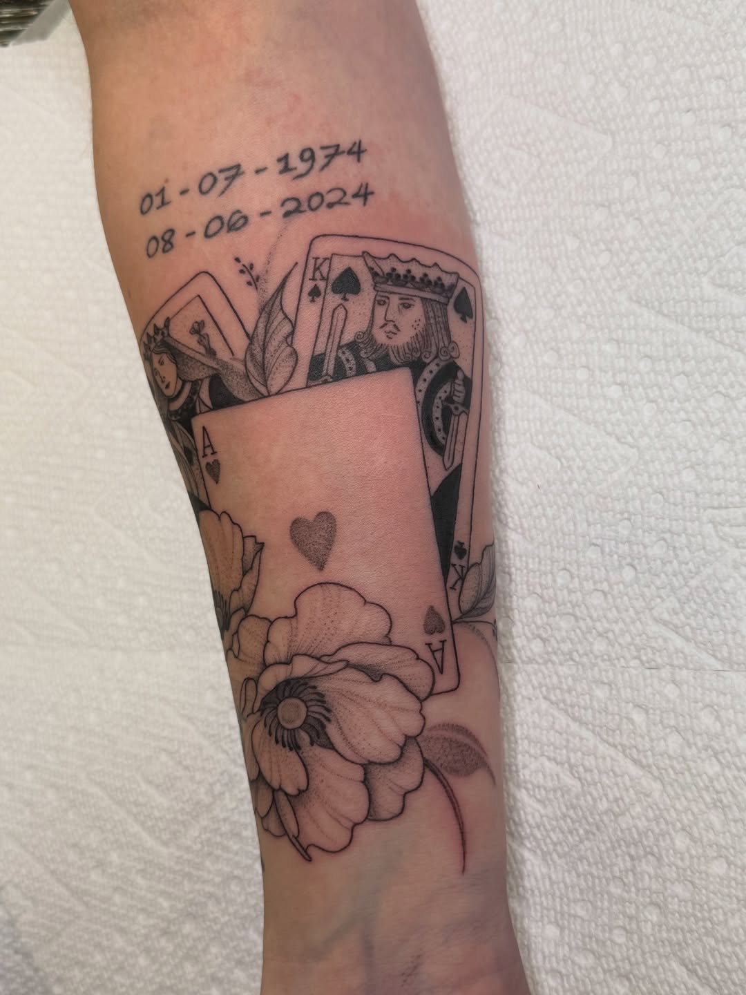Tattoo by @lainey_tattoos — black_and_grey
