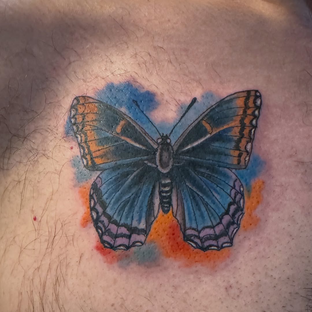 Tattoo by @typhoid_misty — watercolor