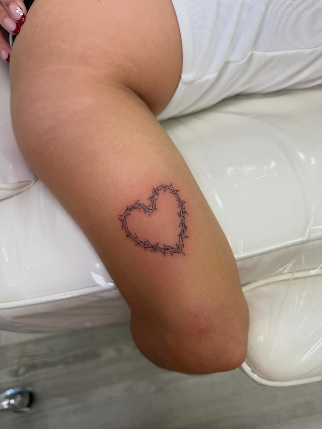 Tattoo by @peachytats.atl โ fine_line