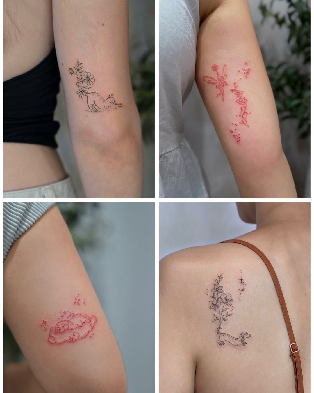 Tattoo by @aya_art.ink β fine_line, minimalist