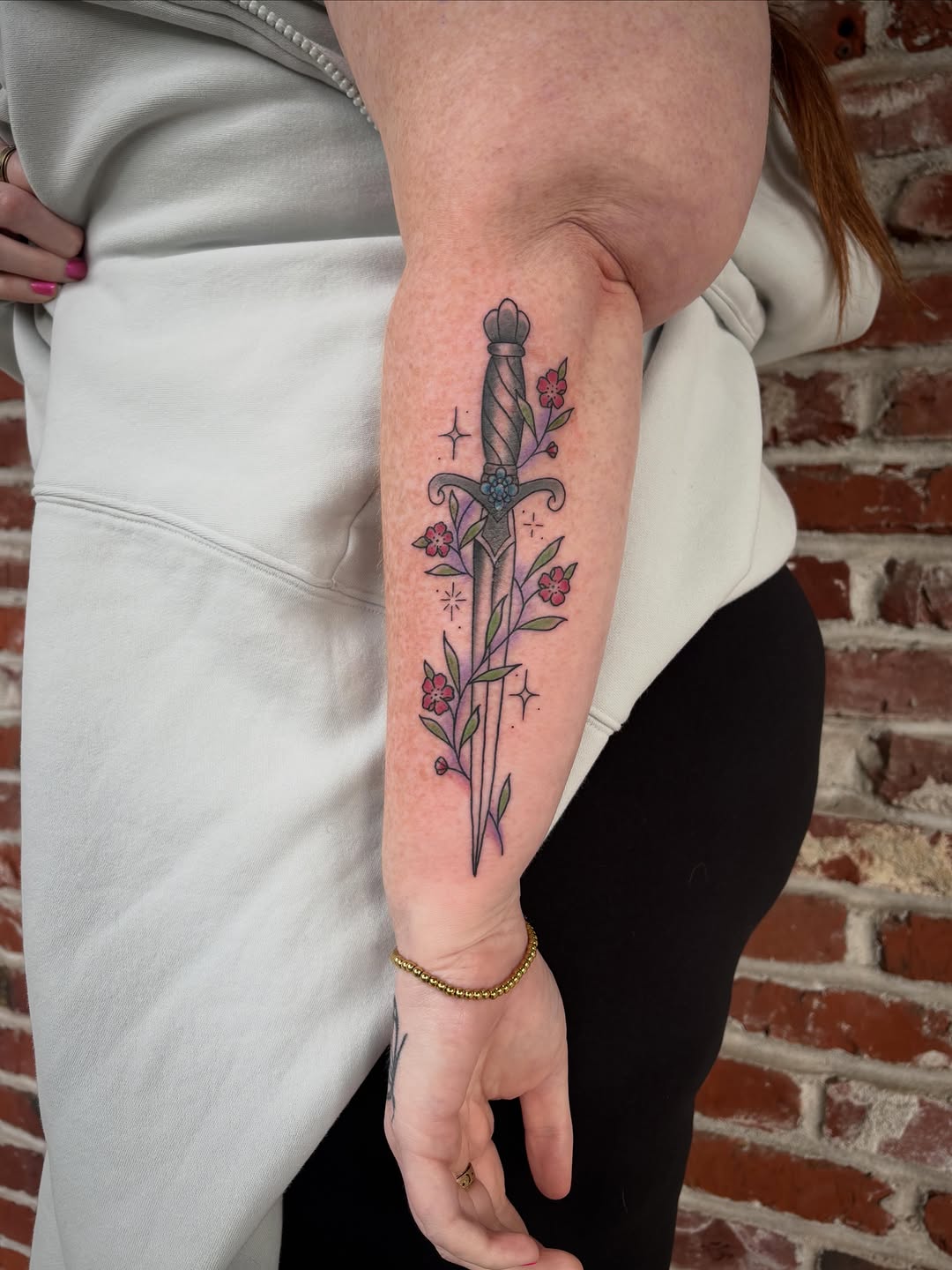 Tattoo by @malia_tattoos — illustrative, fine_line