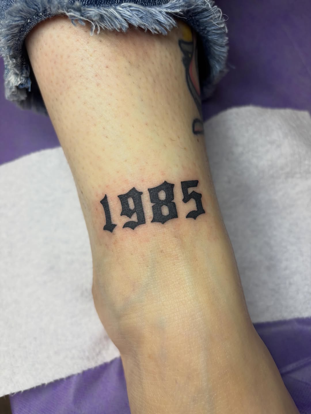 Tattoo by @malia_tattoos — lettering_script