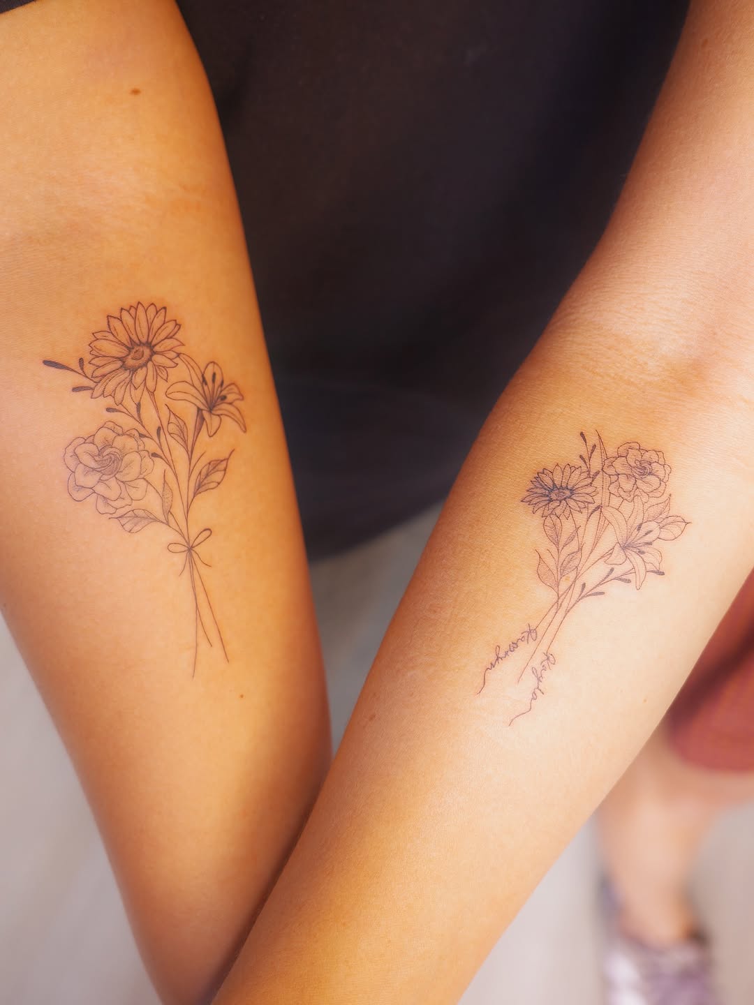 Tattoo by @holly.tatts — fine_line, lettering_script