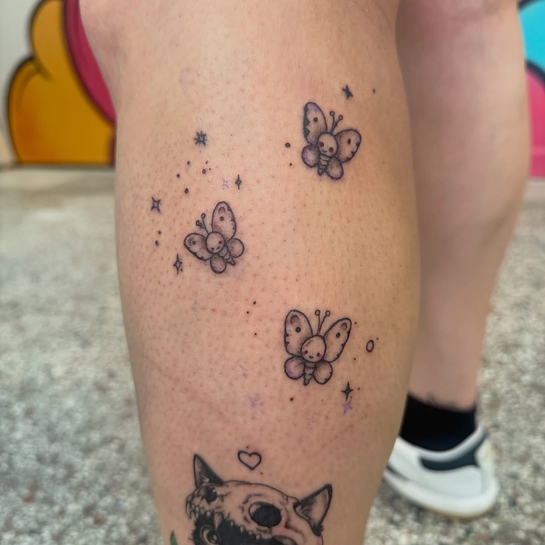 Tattoo by @cherrypoppingchuck — illustrative, fine_line