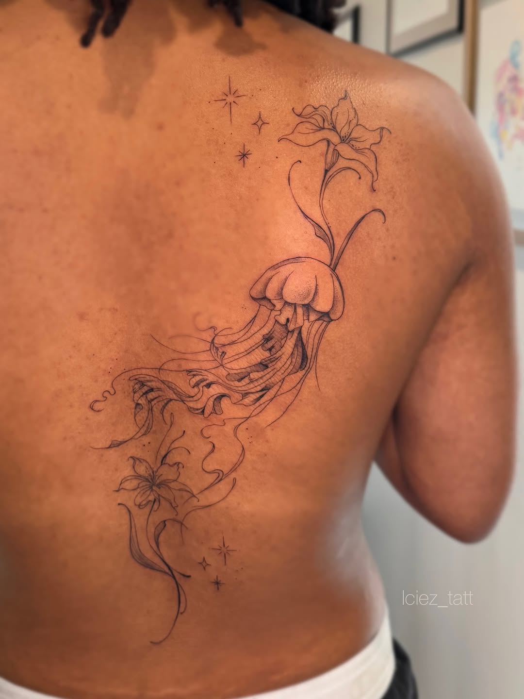 Tattoo by @iciez_tatt — fine_line, illustrative