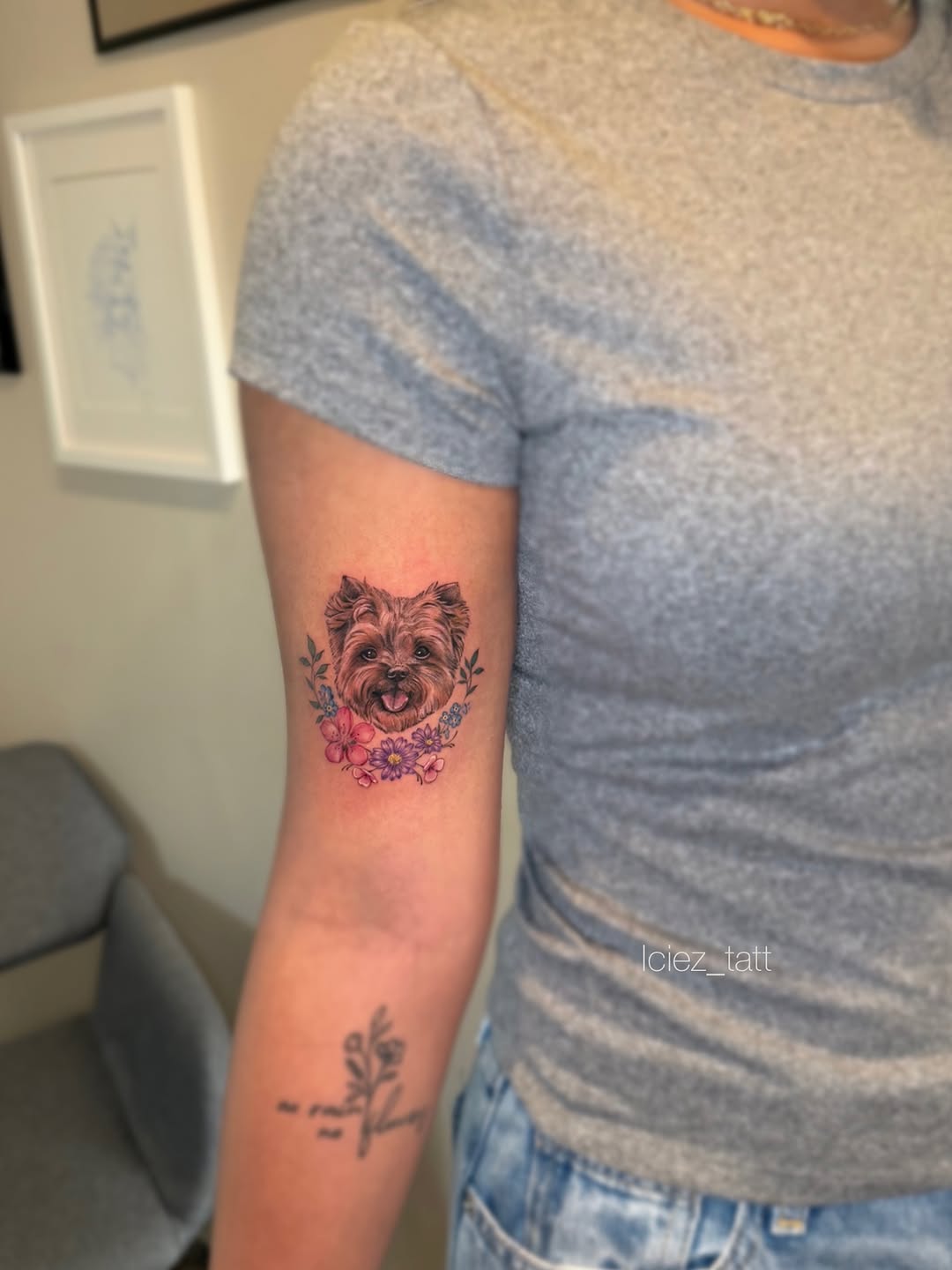 Tattoo by @iciez_tatt β realism, fine_line