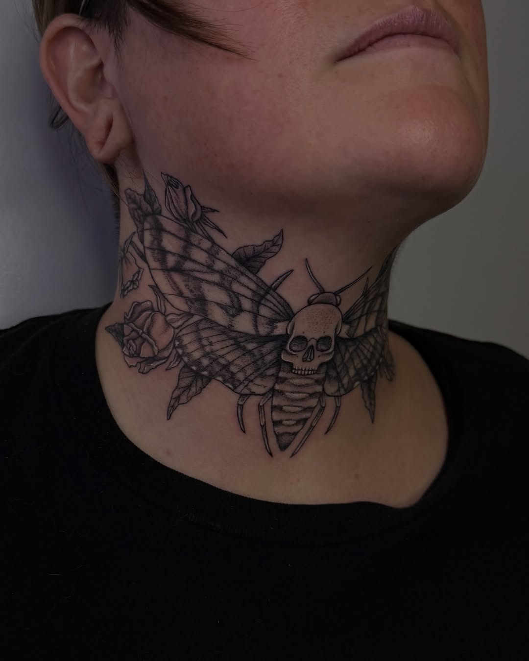 Tattoo by @artofmagsy — black_and_grey, realism