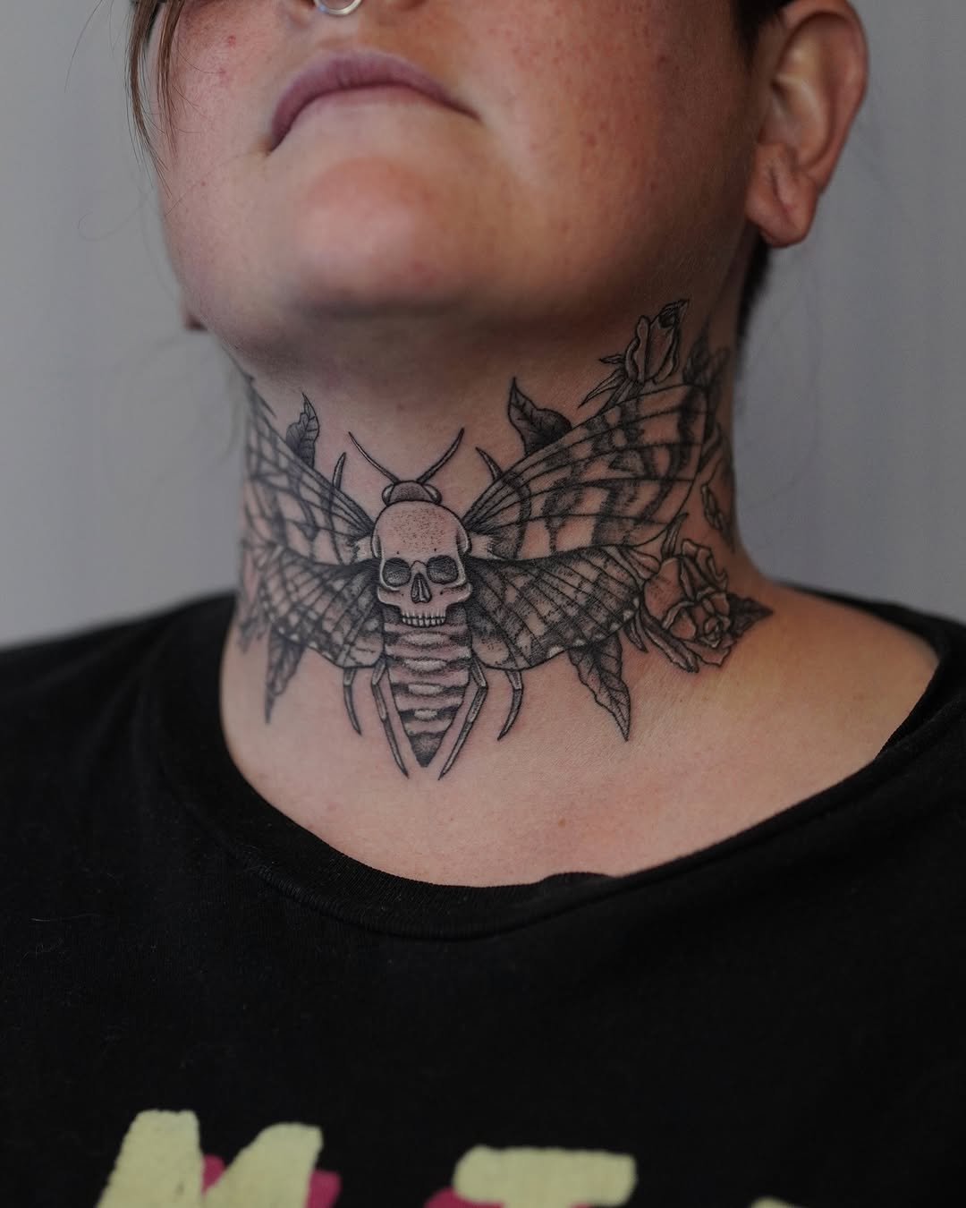 Tattoo by @artofmagsy — black_and_grey, dark_realism