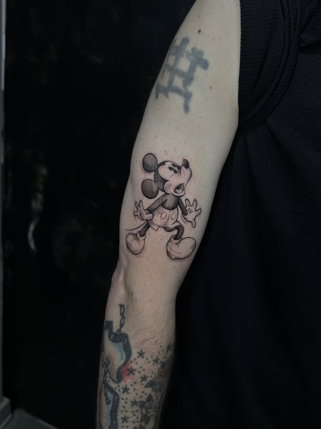 Tattoo by @mkltattoos — black_and_grey