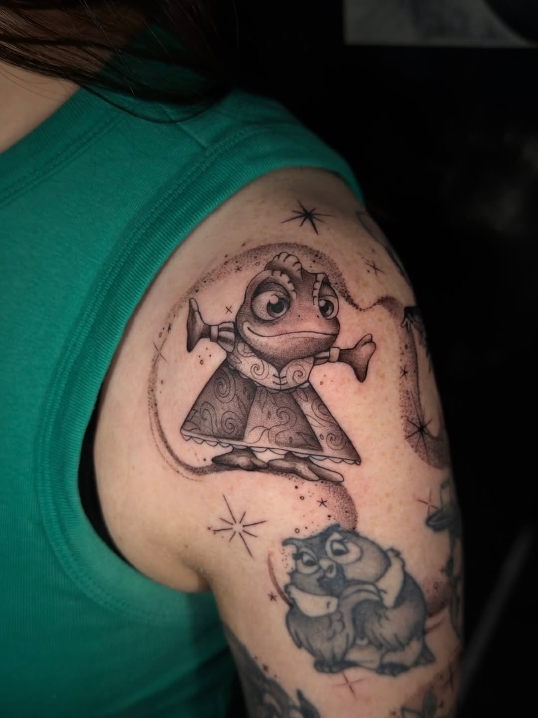 Tattoo by @mkltattoos — black_and_grey
