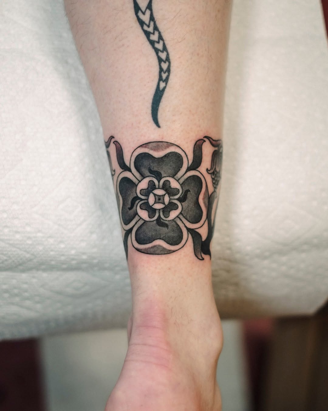 Tattoo by @dangilsdorf — american_traditional, black_and_grey